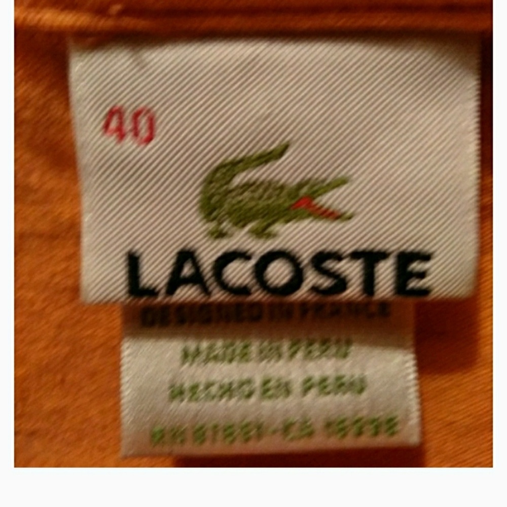 🐊🐊 Authentic Lacoste - Picture 5 of 5